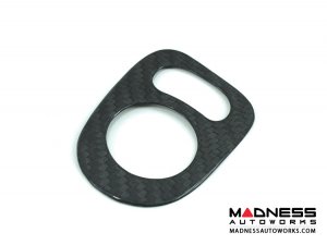 FIAT 500 Mirror Switch Control Cover - Carbon Fiber 